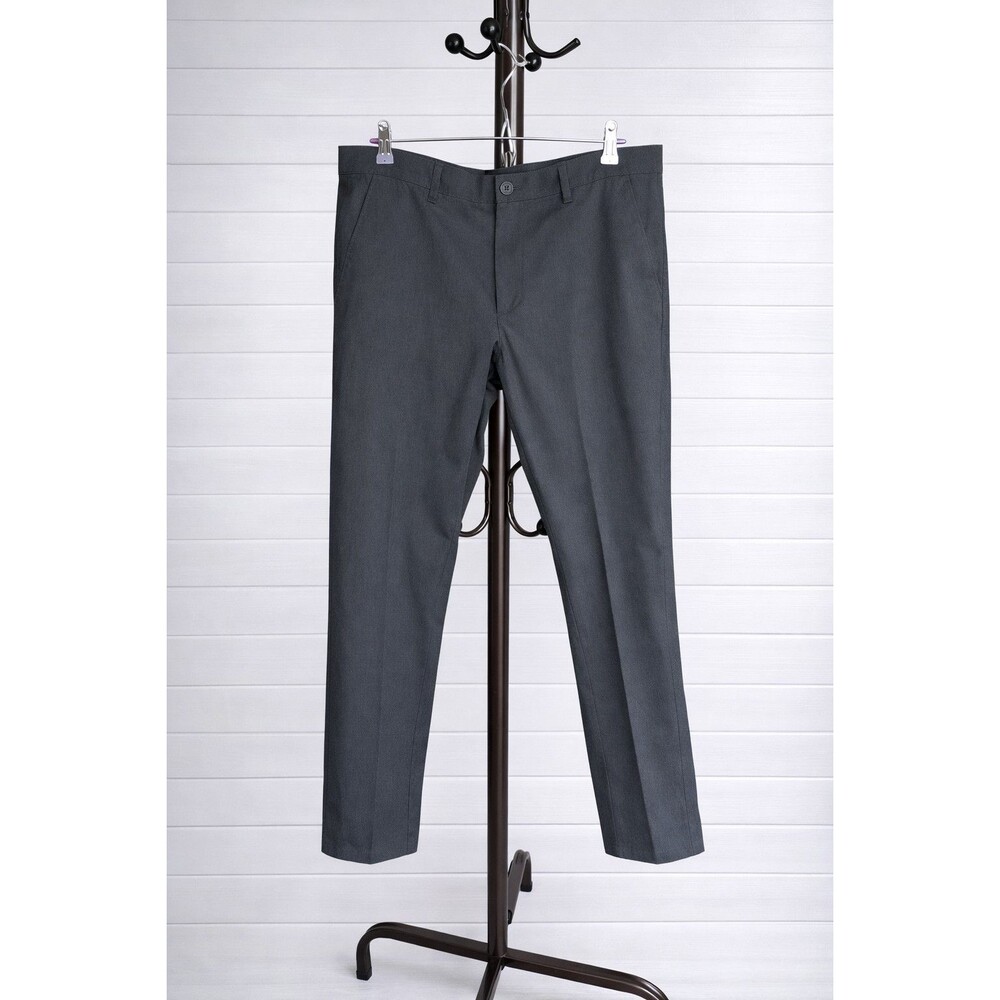 English Laundry Pants Mens 38x30 Gray 5 Pocket Straight Leg Comfort Chino